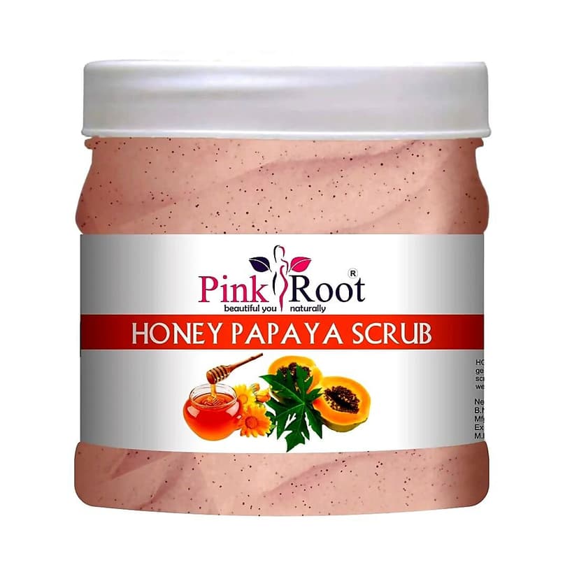 Pink Root Honey Papaya Scrub