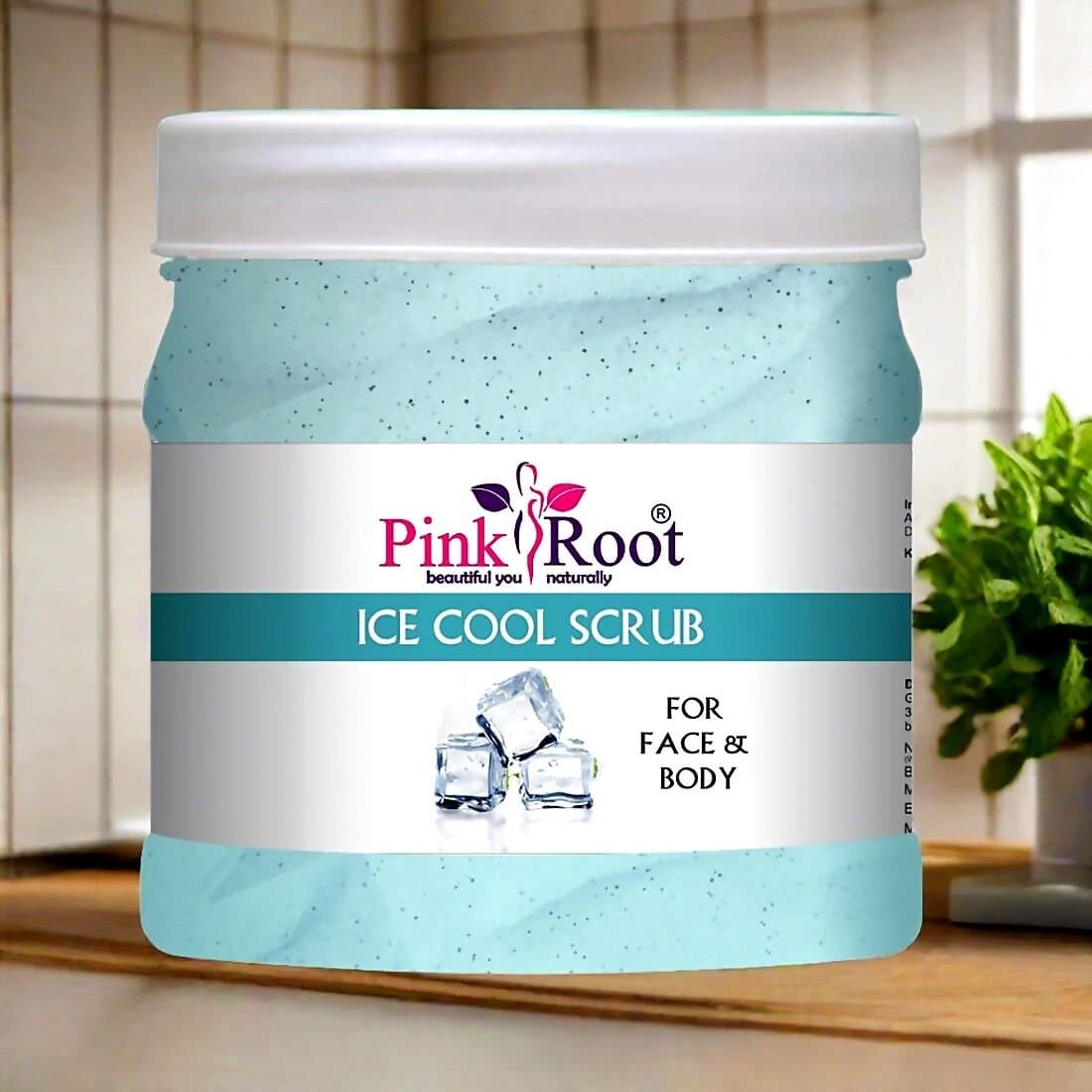 Pink Root Ice Cool Facial Scrub