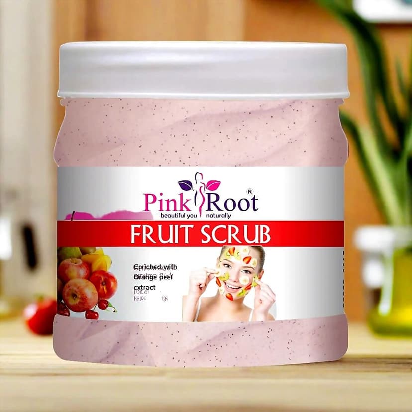 Pink Root Mix Fruit Cream Scrub