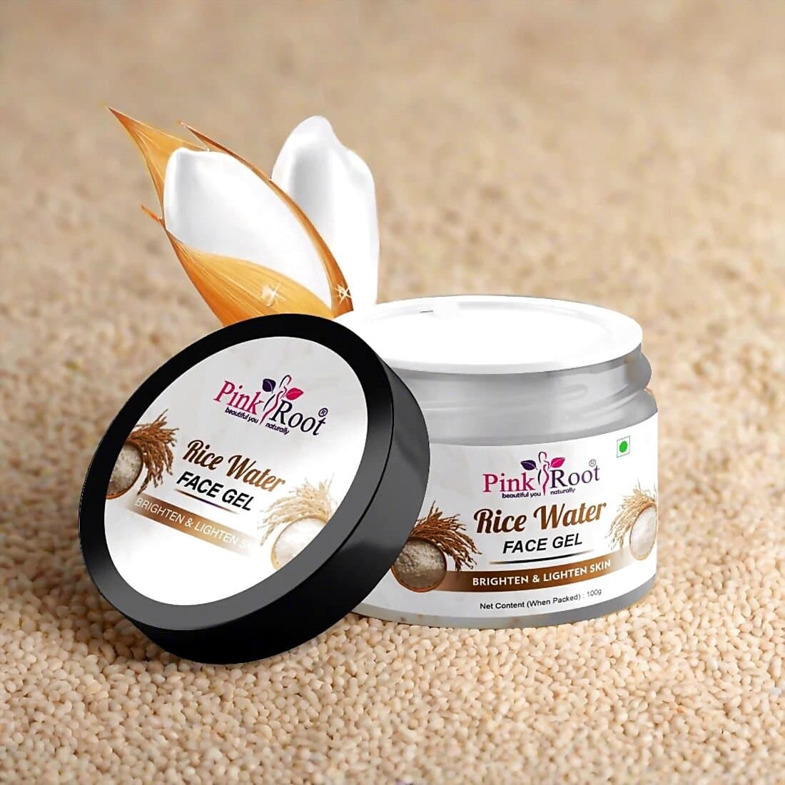 Pink Root Rice Water Face Gel