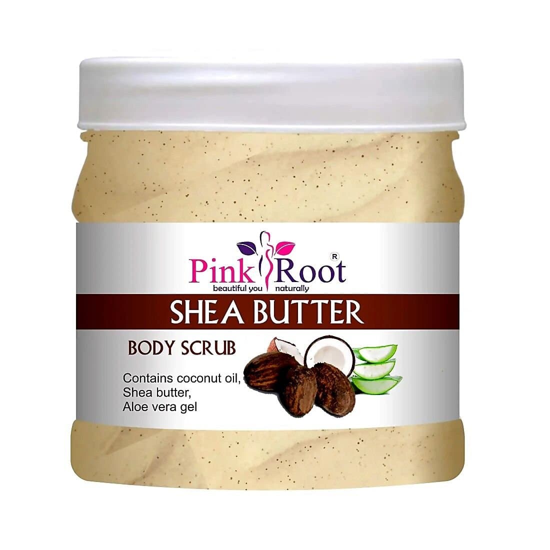Pink Root Shea Butter Body Scrub
