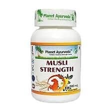 Planet Ayurveda Musli Strength Capsules