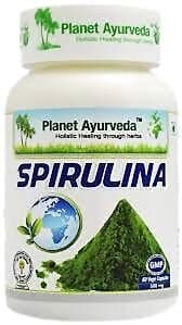 Planet Ayurveda Spirulina Capsules