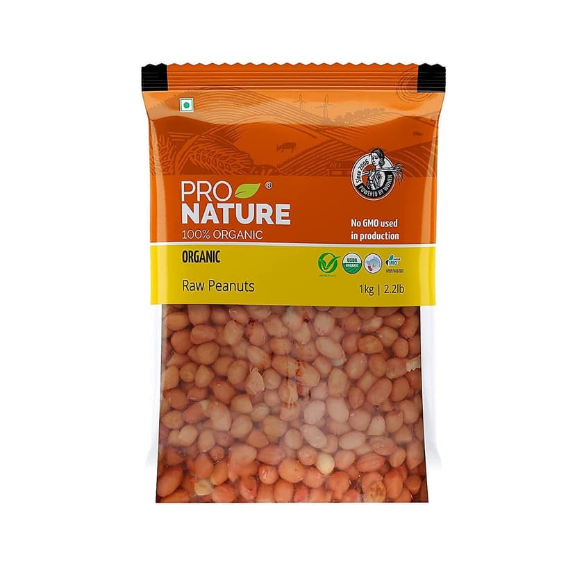 Pro Nature Organic Raw Peanuts