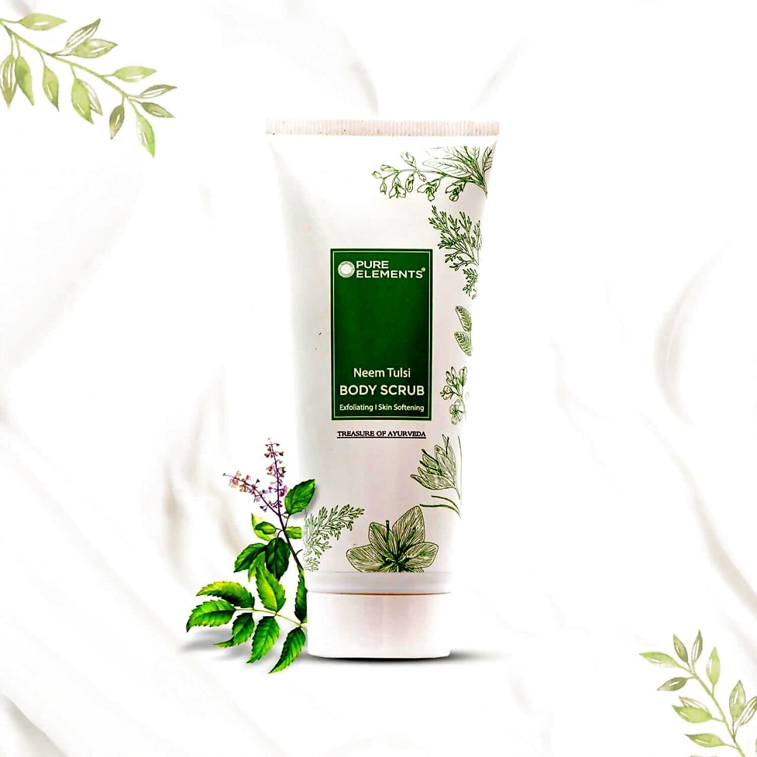 Pure Element Neem Tulsi Body Scrub