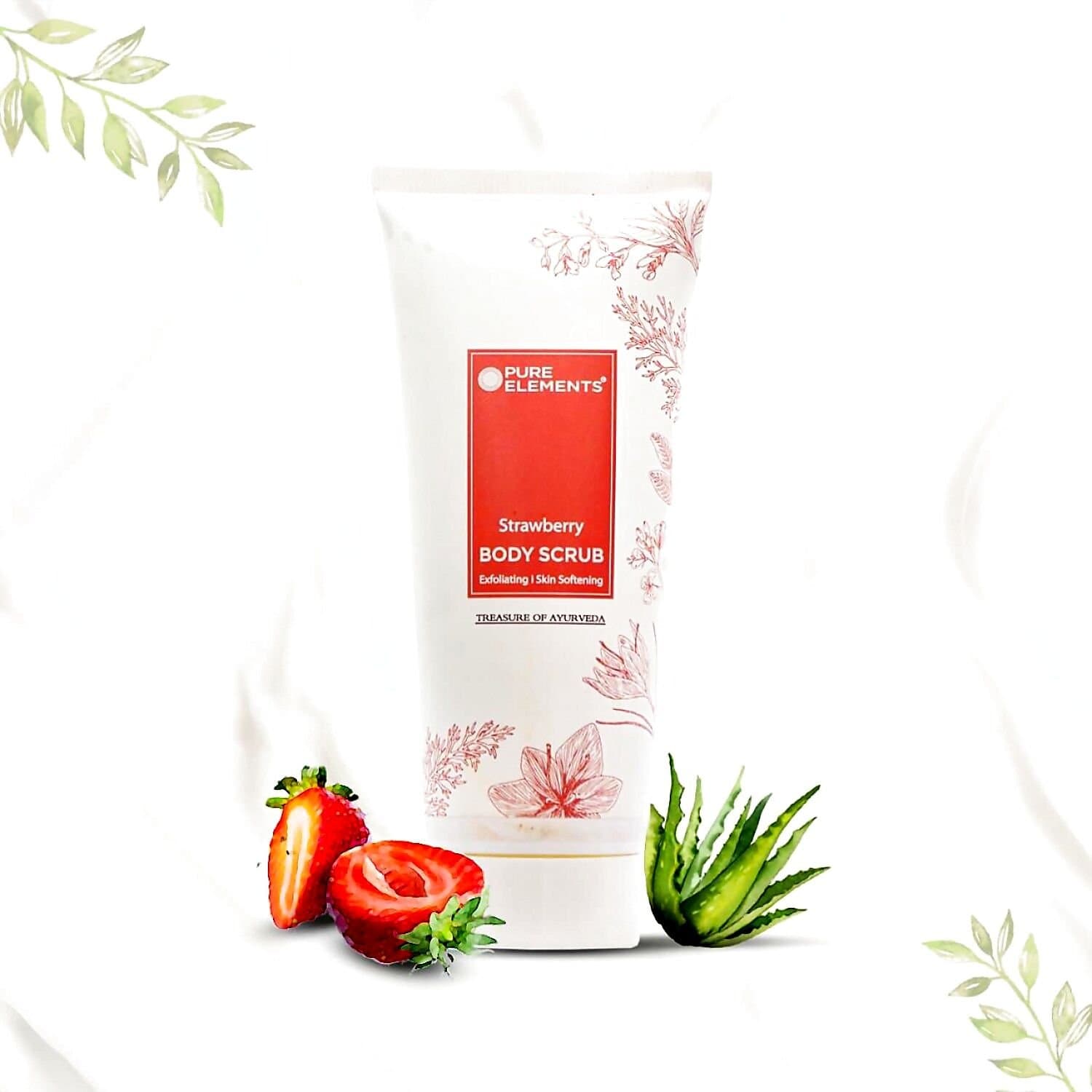 Pure Element Strawberry Body Scrub