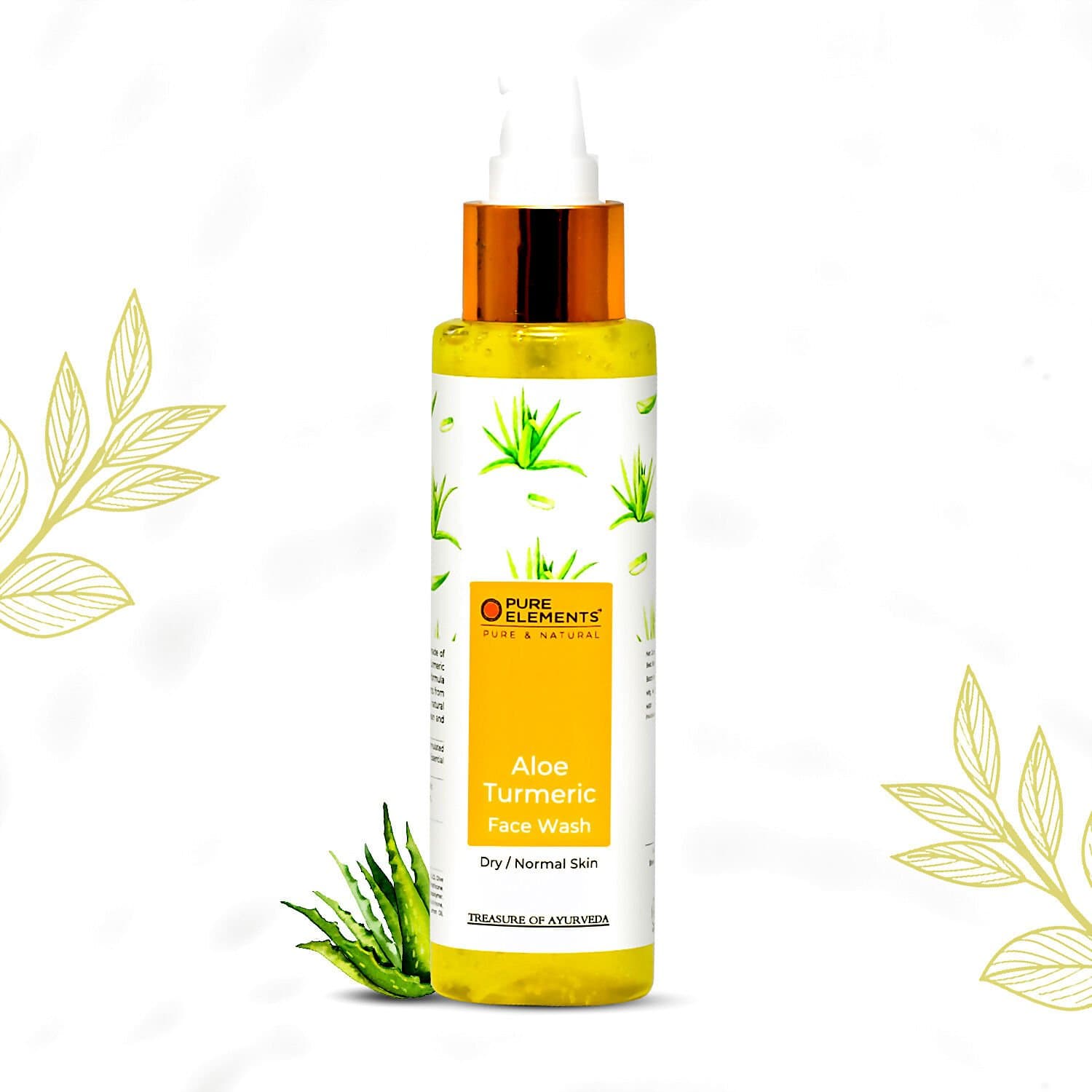 Pure Elements Aloe Turmeric Face Wash