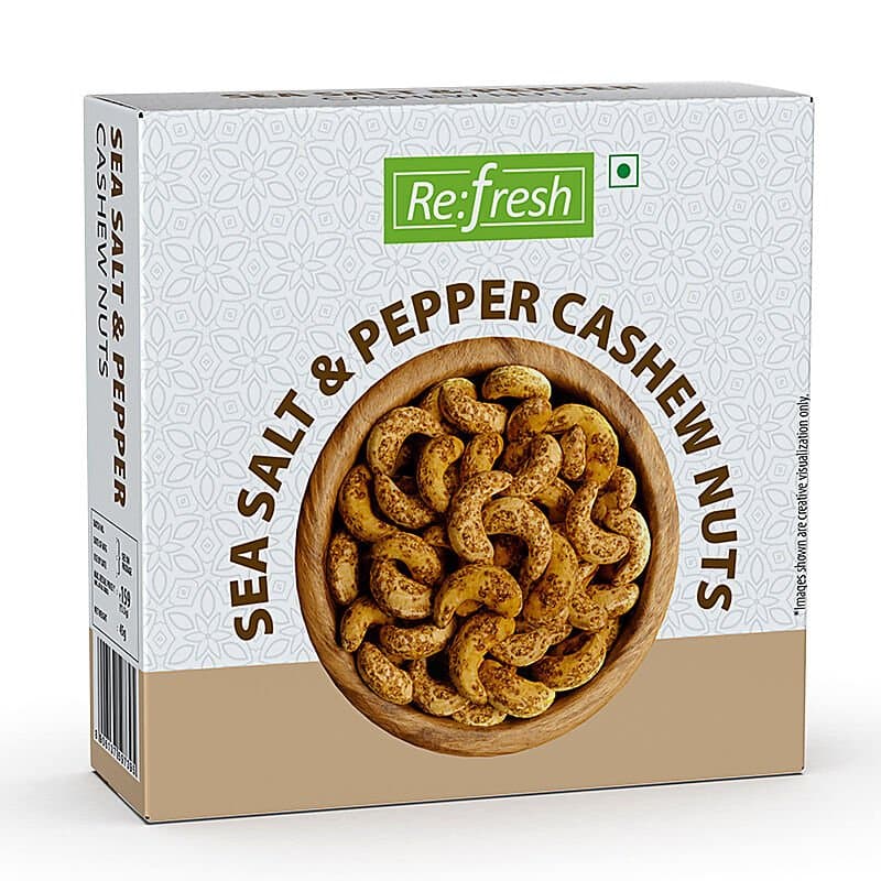Refresh Sea Salt & Pepper Cashew Nuts