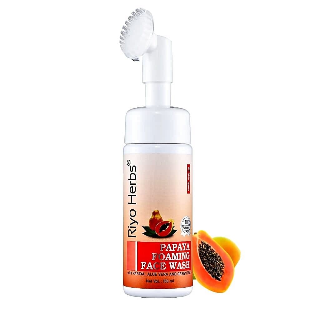 Riyo Herbs Papaya Foaming Facewash