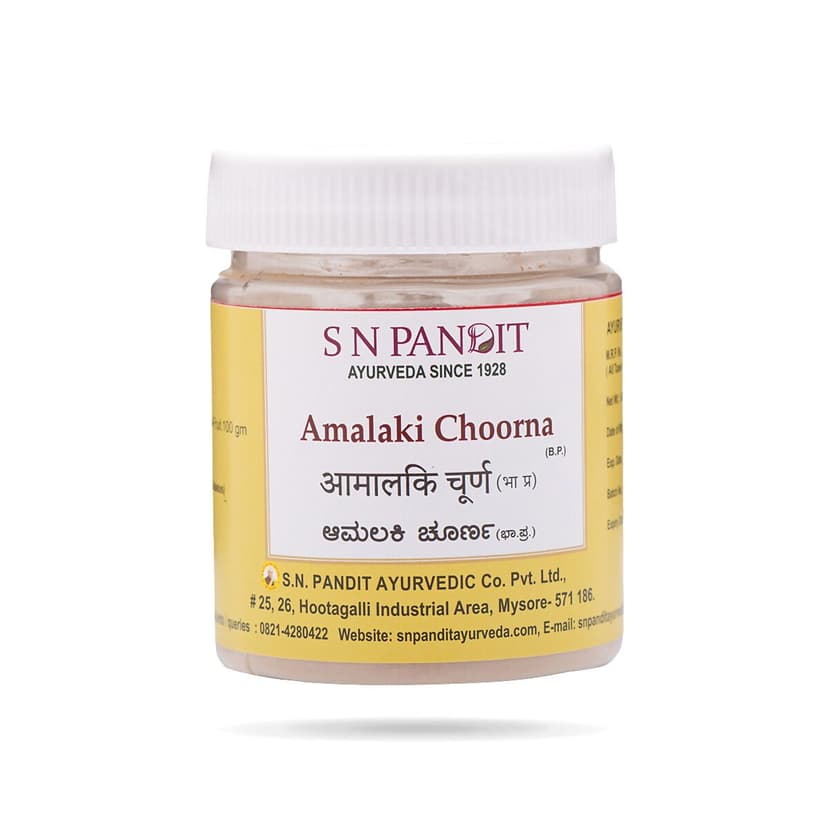 S N Pandit Ayurveda Amalaki Choorna
