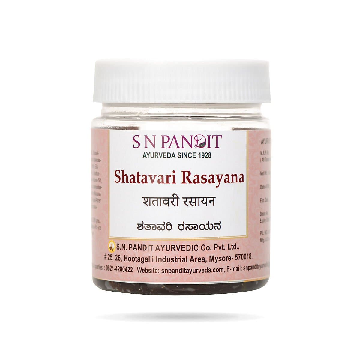 S N Pandit Ayurveda Shatavari Rasayana
