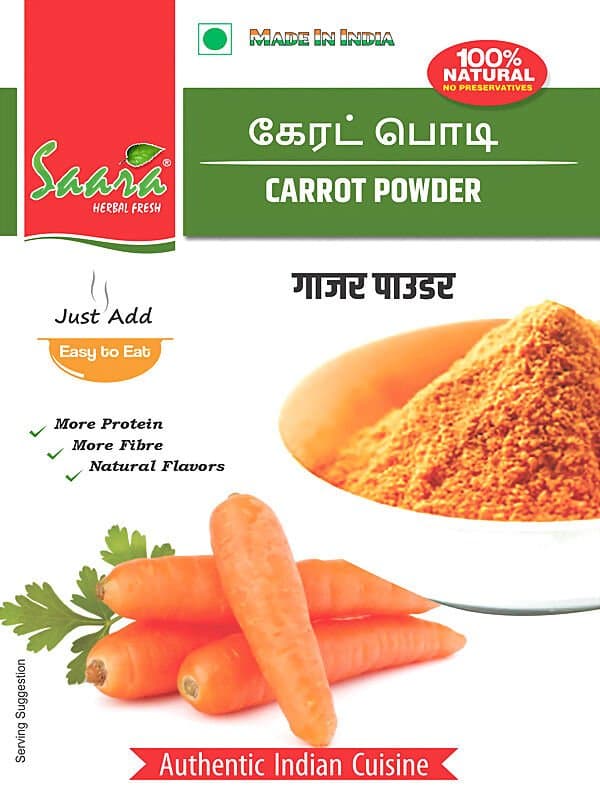 Saara Carrot Powder