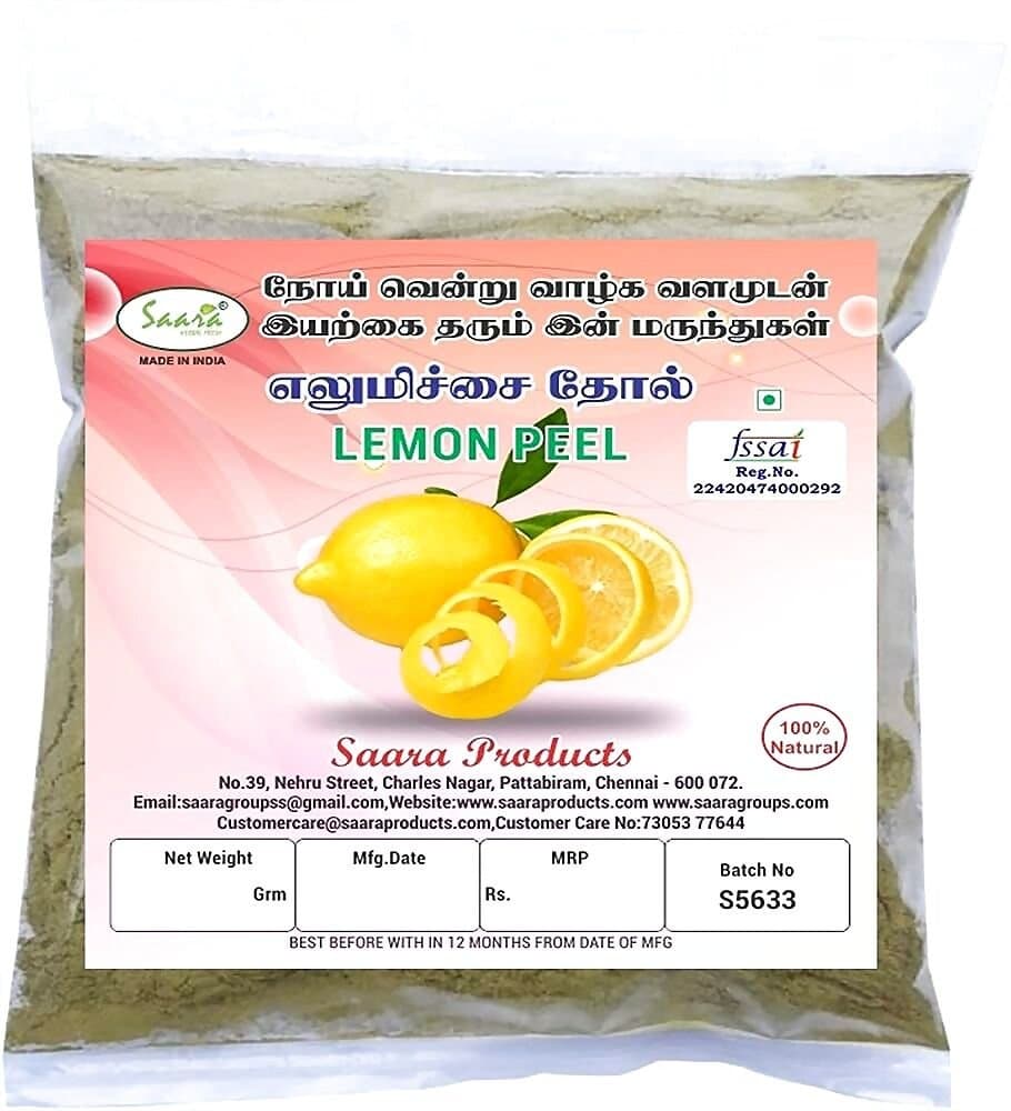 Saara Lemon Peel Powder