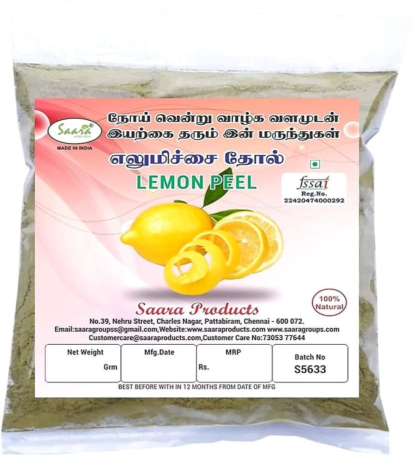Saara Lemon Peel Powder