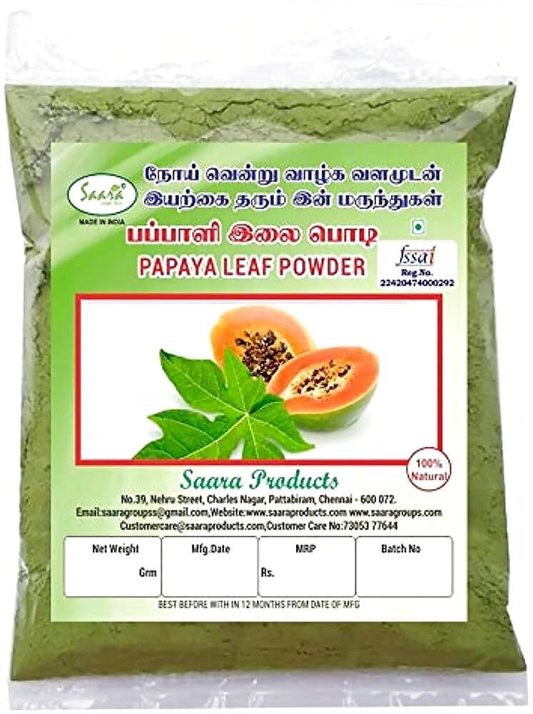 Saara Papaya Leaf Powder