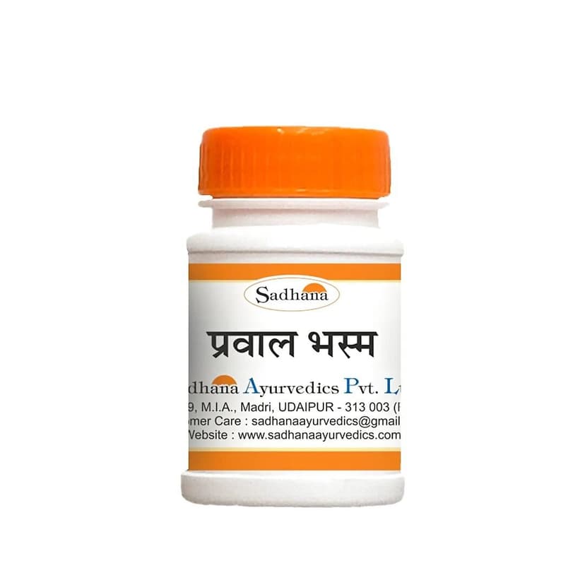 Sadhana Ayurvedics Praval Bhasma