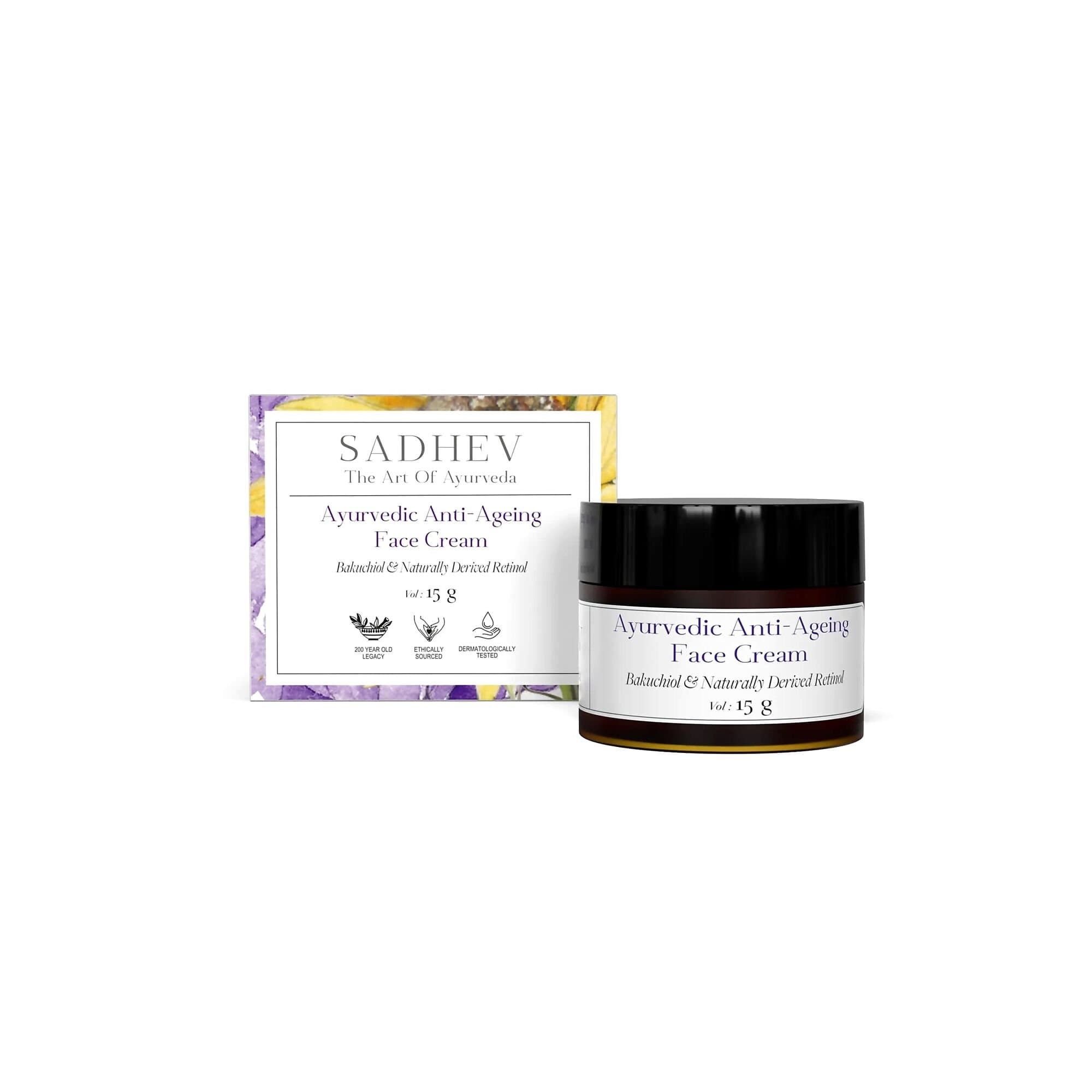 Sadhev Ayurvedic Anti Ageing Face Cream
