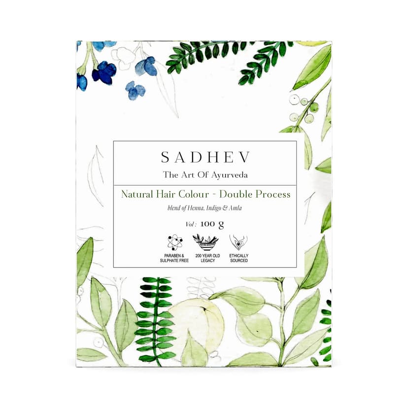 Sadhev Natural Hair Colour Double Process