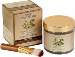 Sage Apothecary Indian D-tan Mask