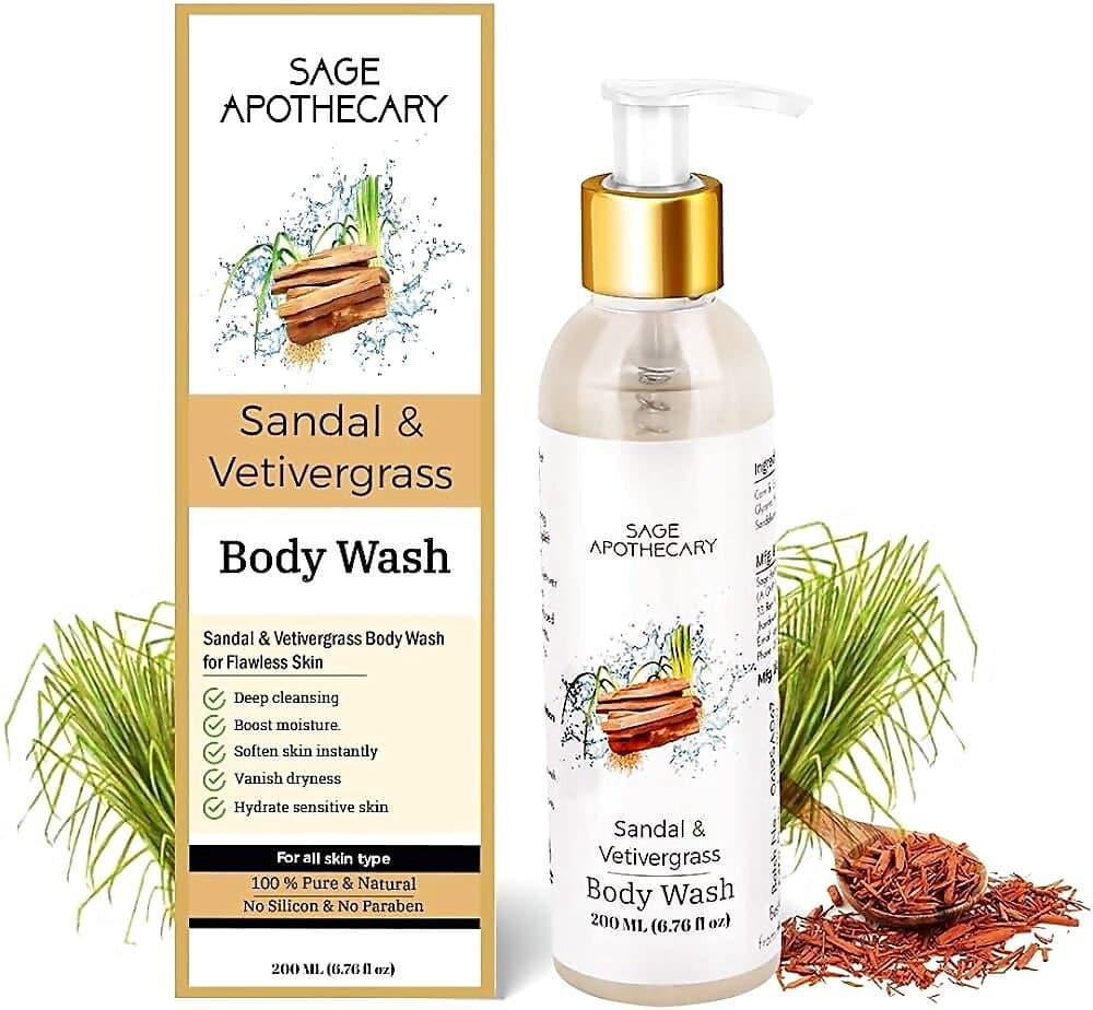 Sage Apothecary Strawberry Body Wash 