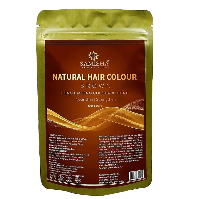 Samisha Organic Brown Hair Colour
