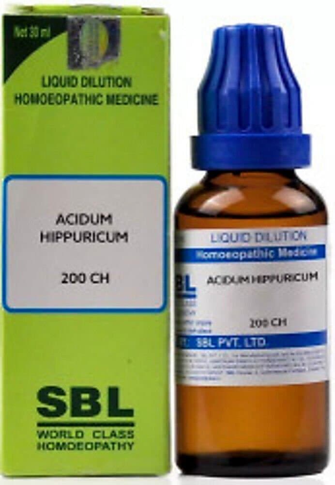 Sbl Acidum Hippuricum Dilution 200 Ch