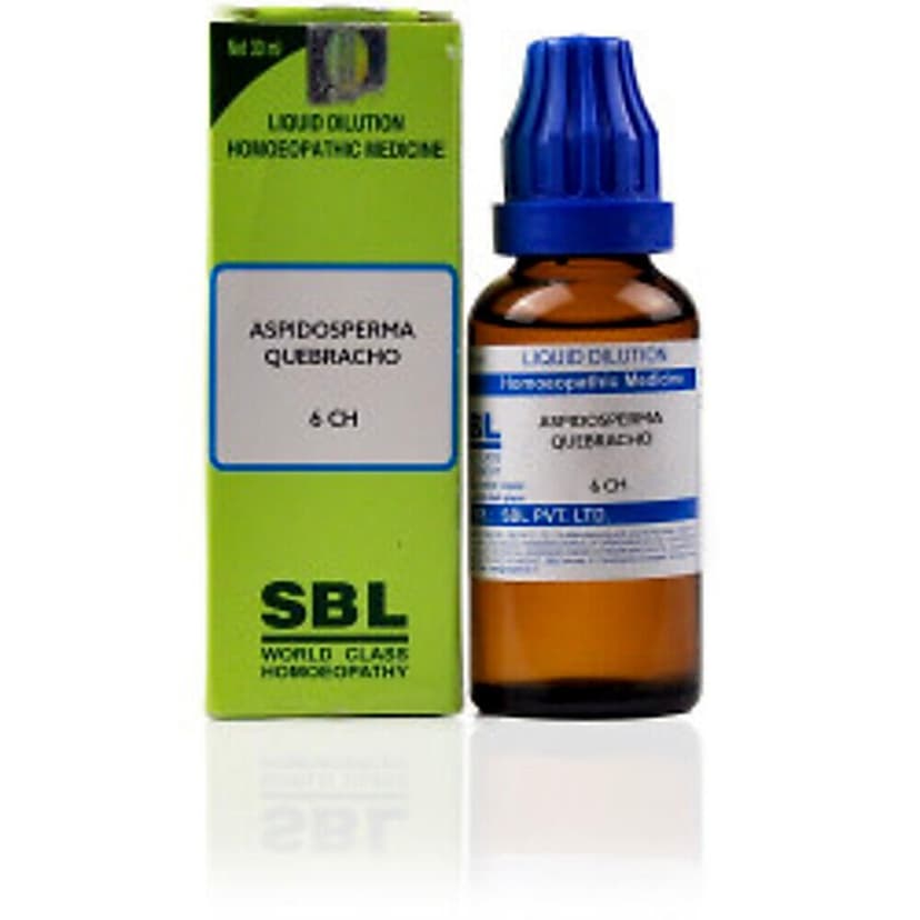 Sbl Aspidosperma Quebracho 6 Ch Dilution