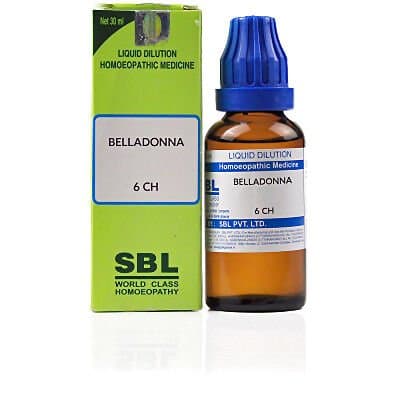 Sbl Belladonna 6 Ch Dilution