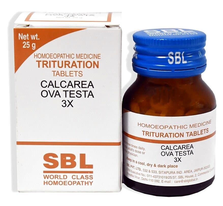 Sbl Calcarea Ova Testa 3X