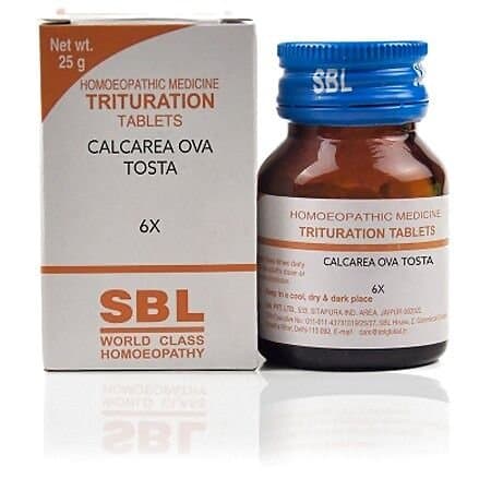 Sbl Calcarea Ova Tosta 6X