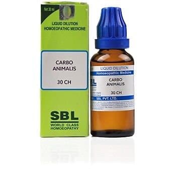 Sbl Carbo Animalis 30 Ch Dilution