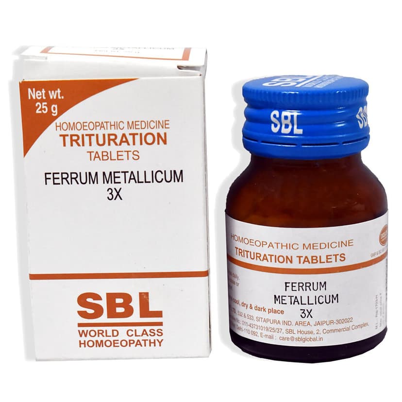 Sbl Ferrum Metallicum 3X