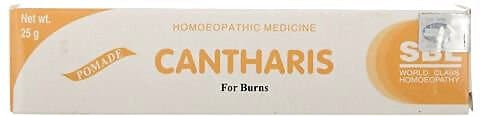 Sbl Homeopathy Cantharis Gel