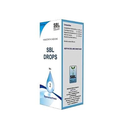 Sbl Homeopathy Drops No 2 Dysmenorrhoea