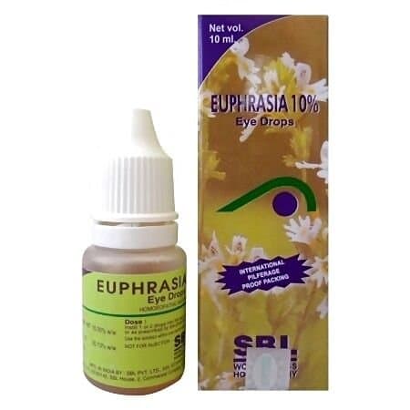 Sbl Homeopathy Euphrasia 10% Eye Drops