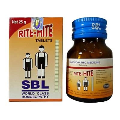 Sbl Homeopathy Rite Hite Tablets