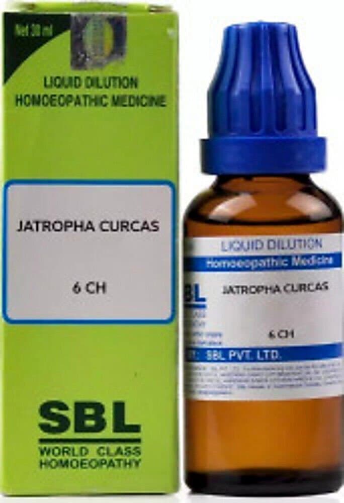 Sbl Jatropha Curcas Dilution 6 Ch