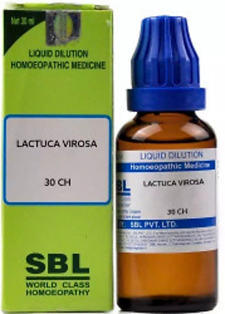 Sbl Lactuca Virosa Dilution 30 Ch