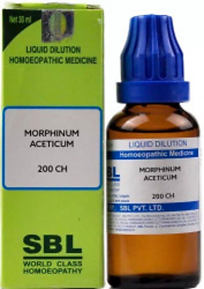 Sbl Morphinum Aceticum Dilution 200 Ch