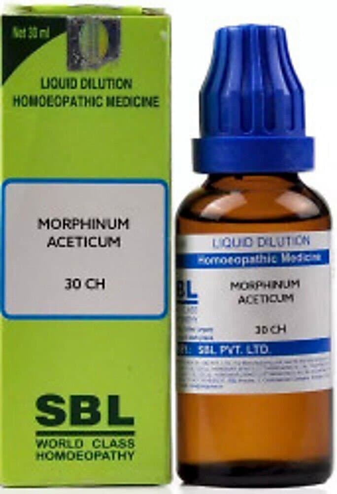 Sbl Morphinum Aceticum Dilution 30 Ch