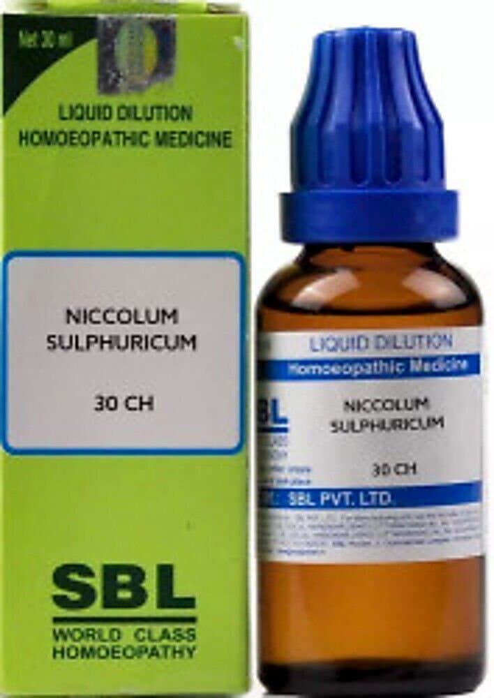 Sbl Niccolum Sulphuricum Dilution 30 Ch