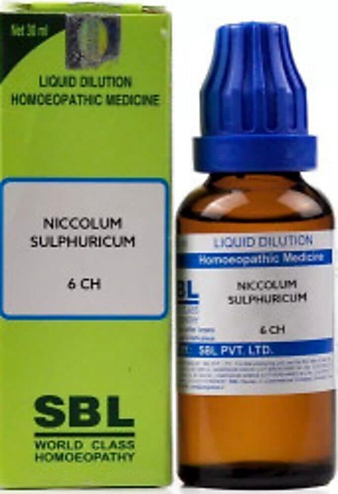 Sbl Niccolum Sulphuricum Dilution 6 Ch