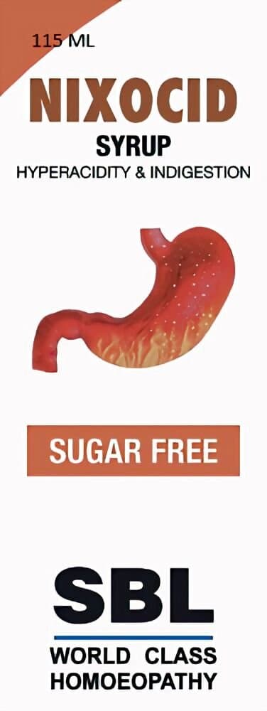 Sbl Nixocid Syrup Sugar Free