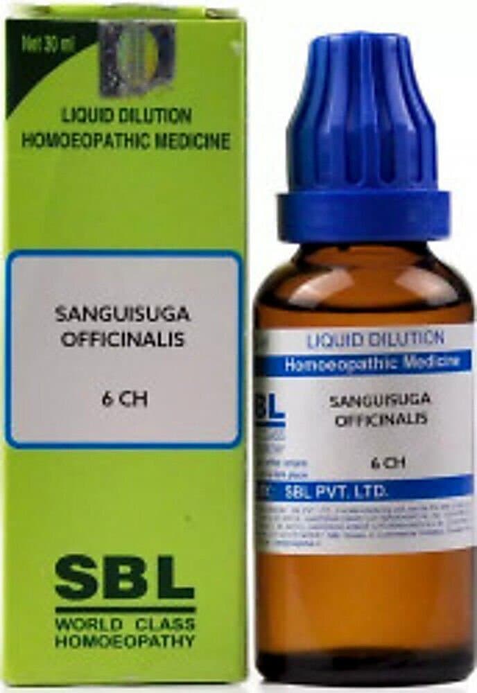 Sbl Sanguisuga Officinalis Dilution 6 Ch