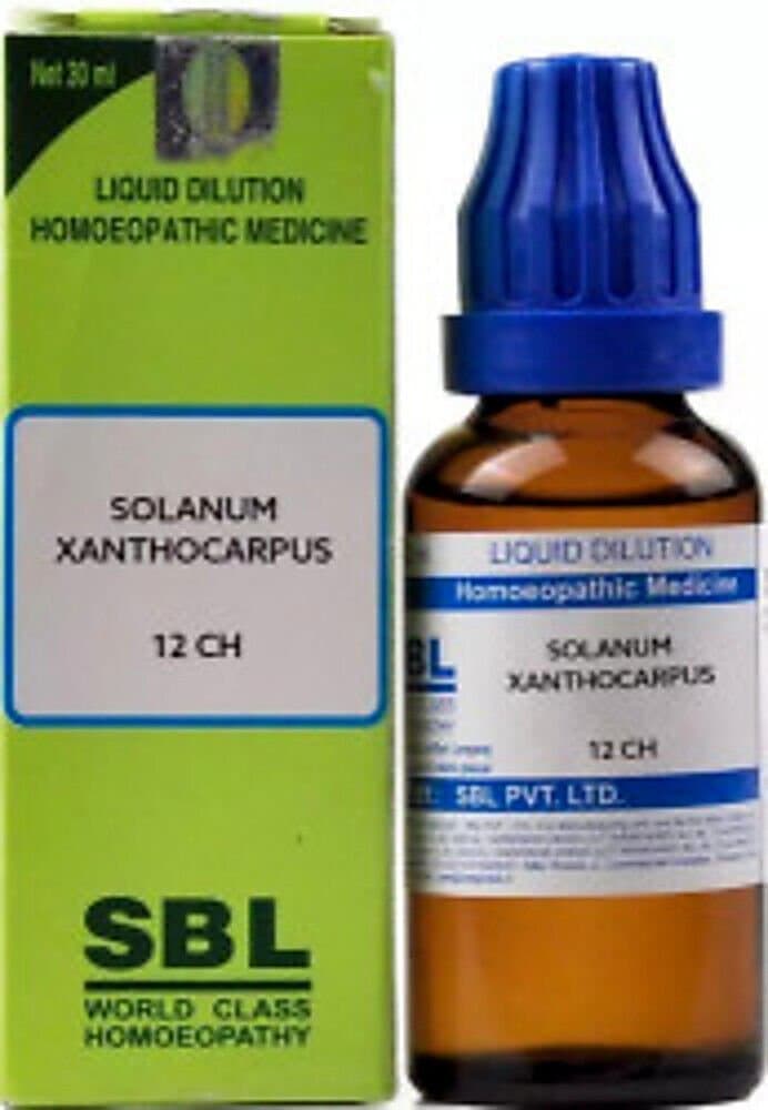 Sbl Solanum Xanthocarpus Dilution 12 Ch