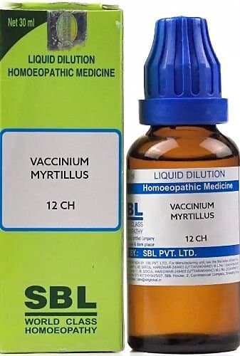 Sbl Vaccinium Myrtillus Dilution 12 Ch
