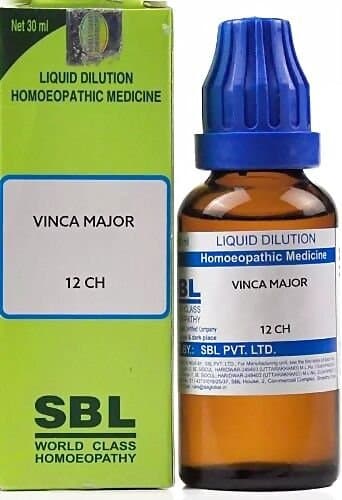 Sbl Vinca Major Dilution 12 Ch