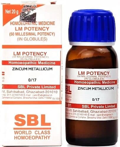 Sbl Zincum Metallicum Lm 0/17