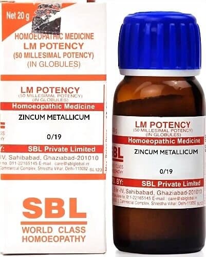 Sbl Zincum Metallicum Lm 0/19