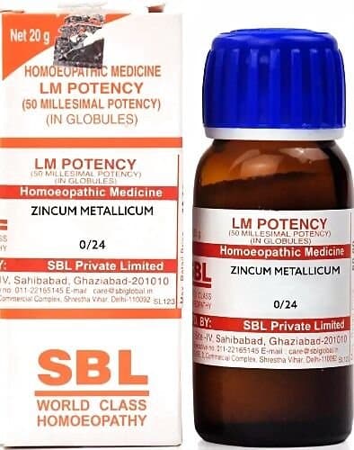Sbl Zincum Metallicum Lm 0/24